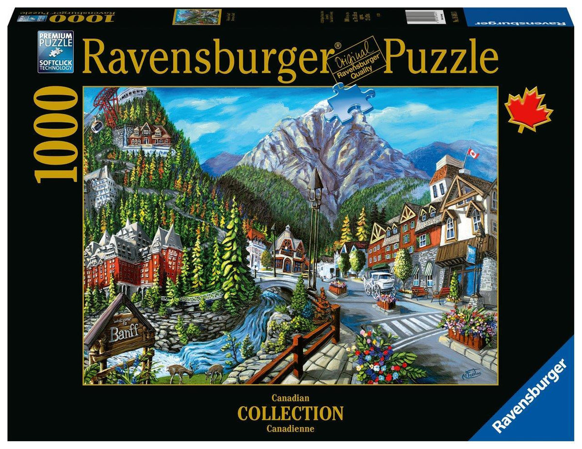 Welcome to Banff 1000pc (Ravensburger Puzzle)