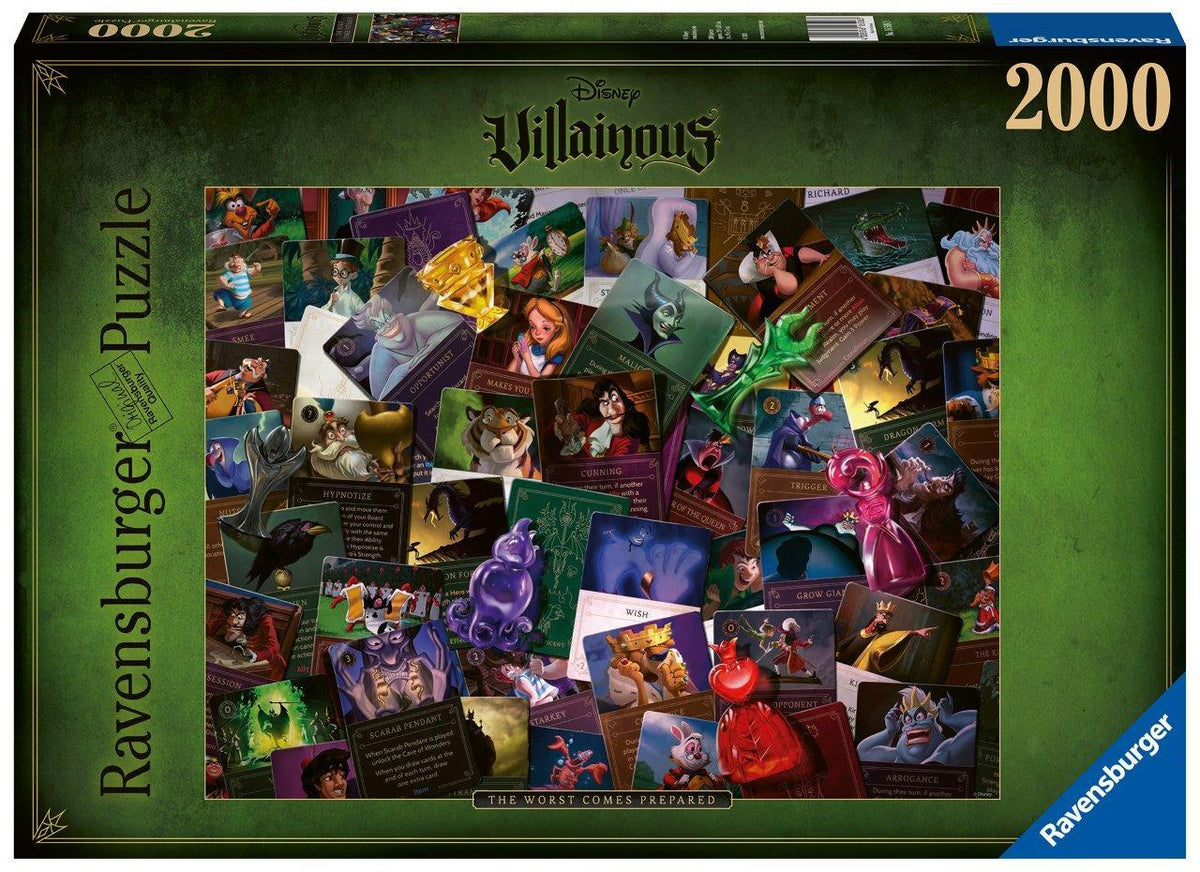 Disney Villainous: The Worst Comes Prepared 2000pc (Ravensburger Puzzle)