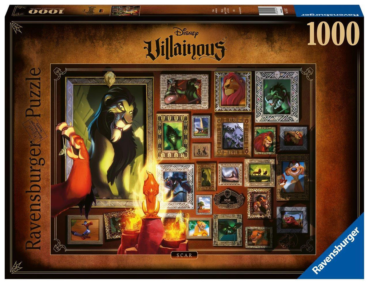 Disney Villainous: Scar 1000pc (Ravensburger Puzzle)