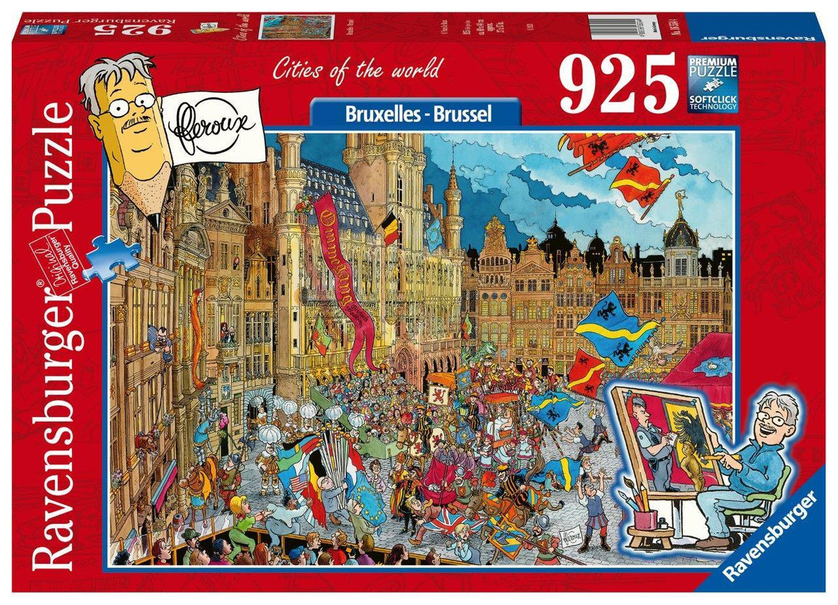 Bruxelles - Brussel 925pc (Ravensburger Puzzle)