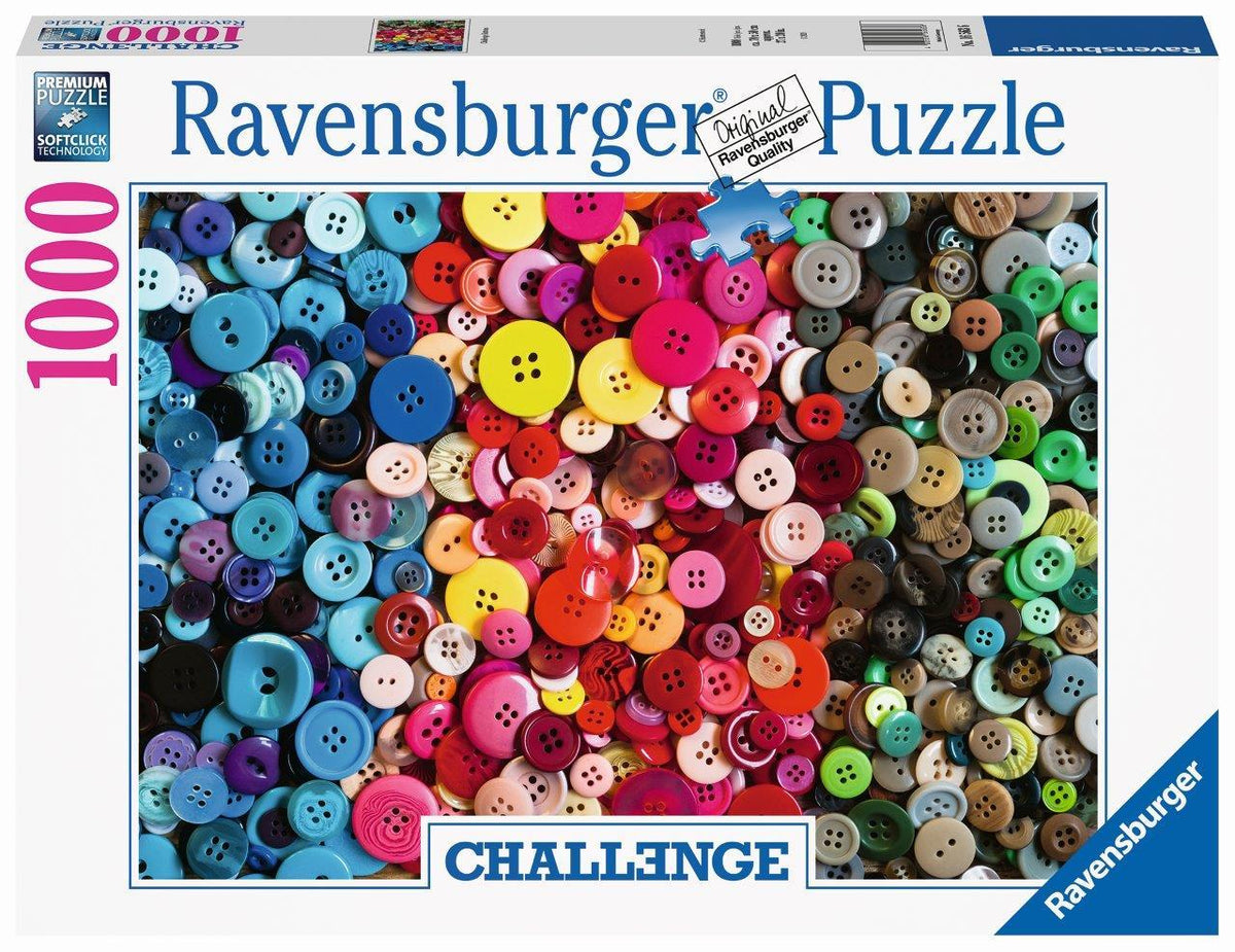 Challenge Buttons Puzzle 1000pc [Ravensburger Puzzle]