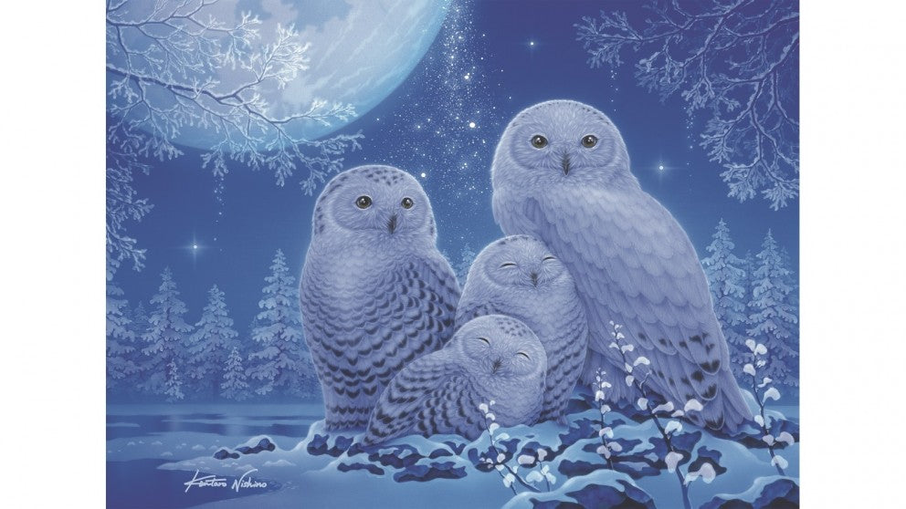 Owls in the Moonlight Starline 500pc (Ravensburger Puzzle)