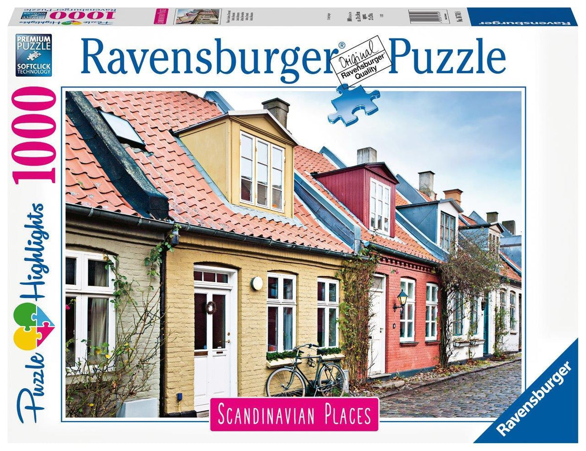 Aarhus Denmark Puzzle 1000pc (Ravensburger Puzzle)