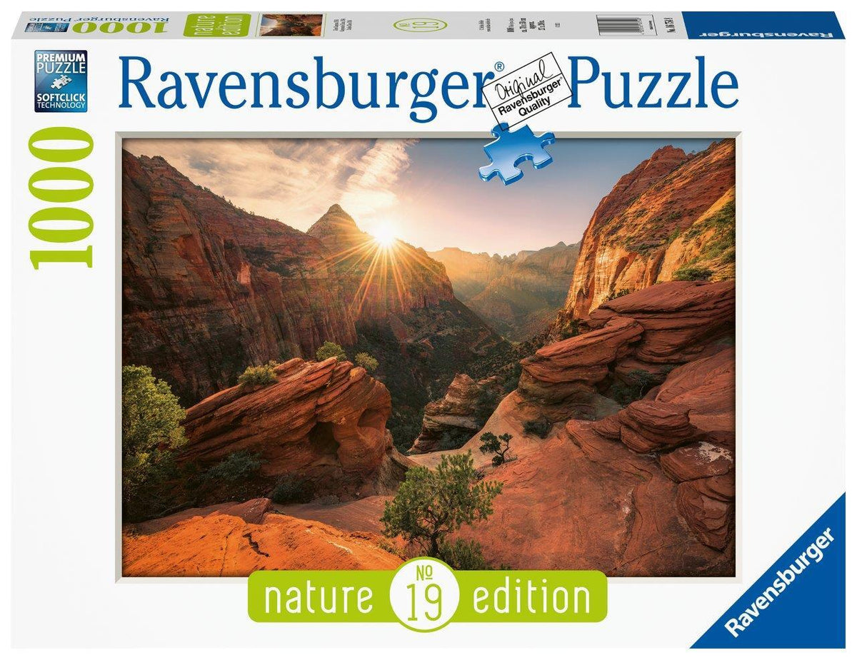 Zion Canyon USA Puzzle 1000pc (Ravensburger Puzzle)