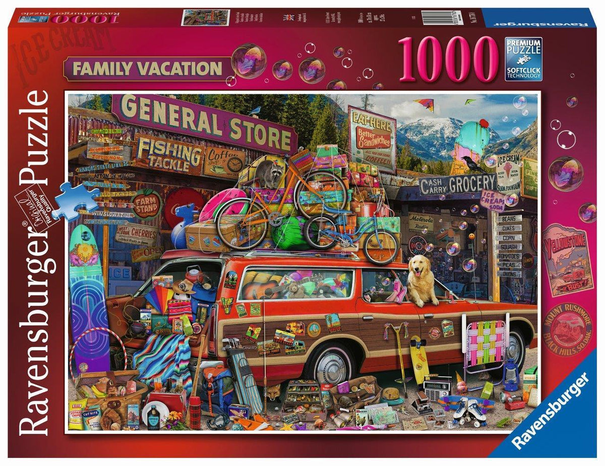 Family Vacation Puzzle 1000pc (Ravensburger Puzzle)