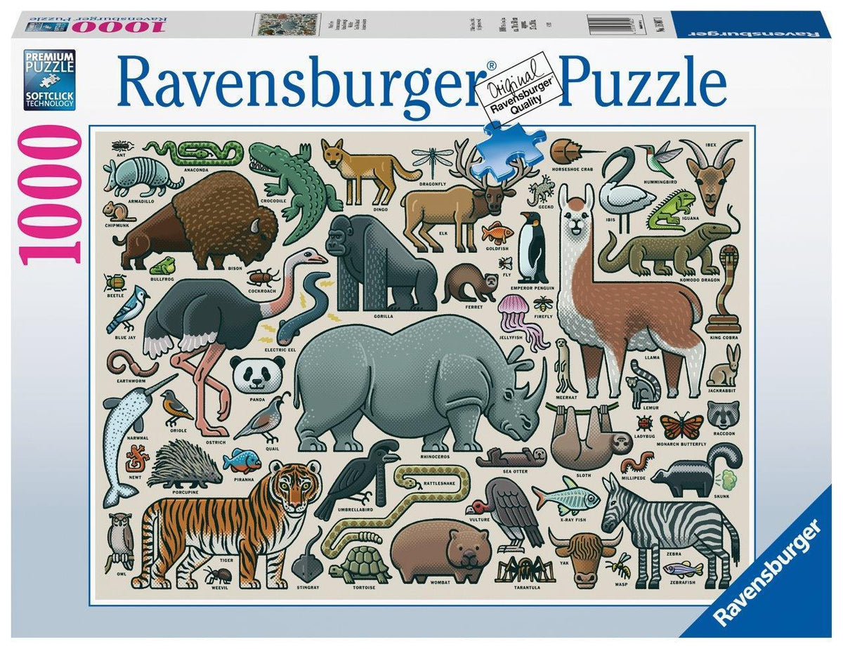 You Wild Animal Puzzle 1000pc (Ravensburger Puzzle)