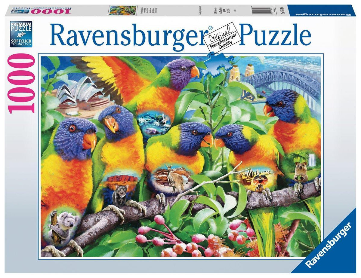 Land of the Lorikeet 1000pc (Ravensburger Puzzle)