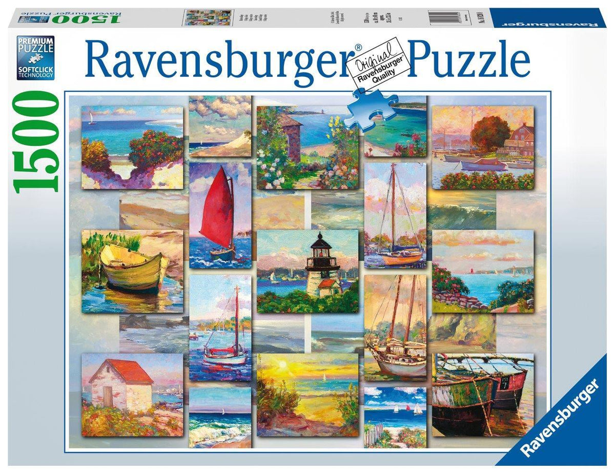 Coastal Collage Puzzle 1500pc (Ravensburger Puzzle)