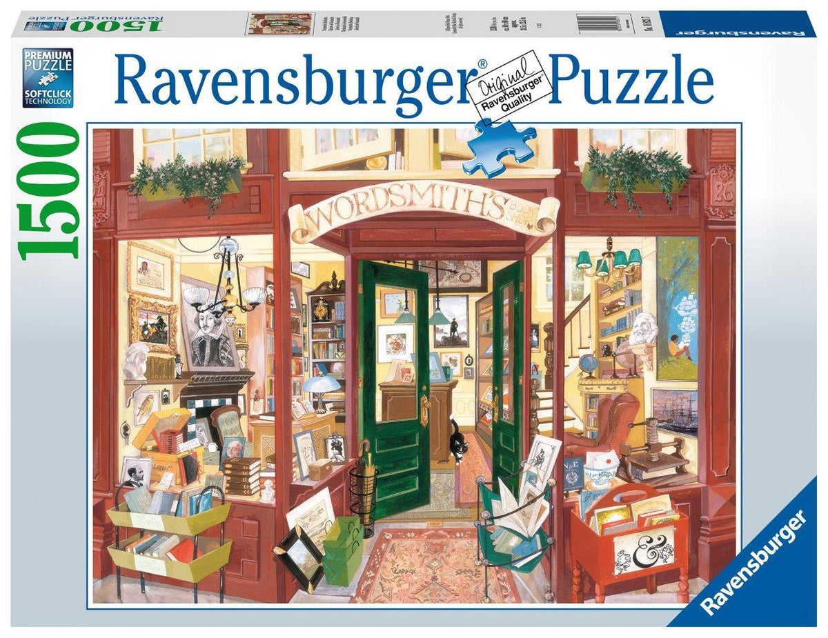Wordsmiths Bookshop Puzzle 1500pc (Ravensburger Puzzle)