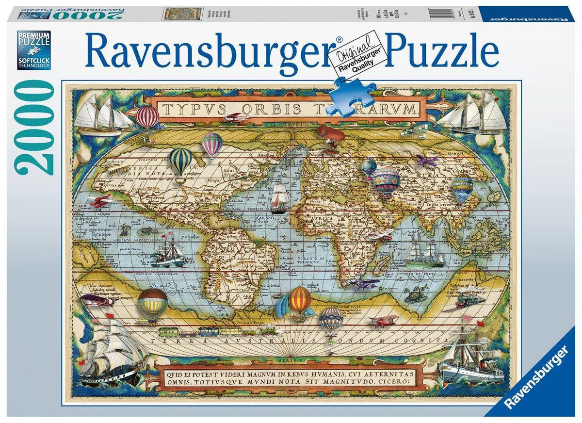 Around the World Puzzle 2000pc (Ravensburger Puzzle)