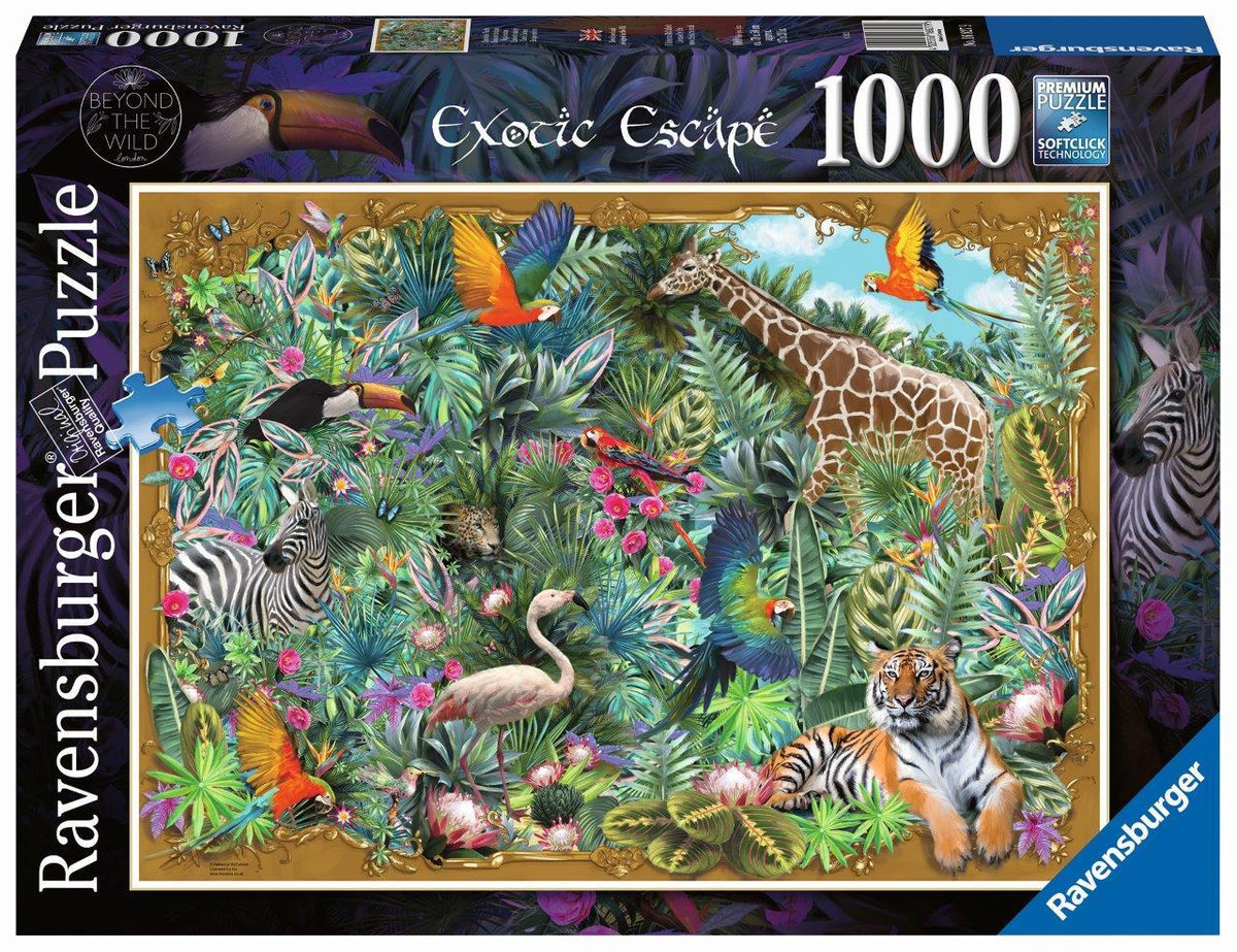 Exotic Escape Puzzle 1000pc (Ravensburger Puzzle)