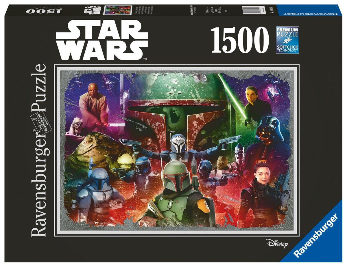 Star Wars: Boba Fett- Bounty Hunter 1500pc [Ravensburger Puzzle]