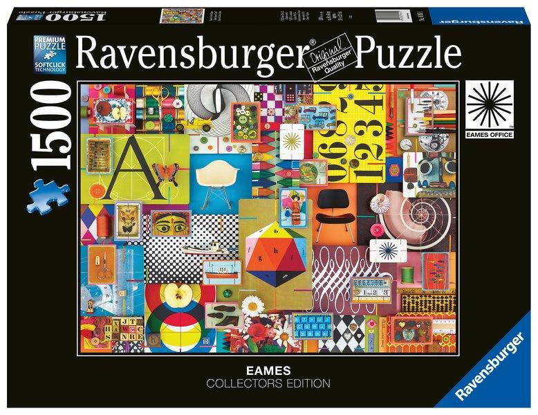 Eames House of Cards 1500pc (Ravensburger Puzzle)