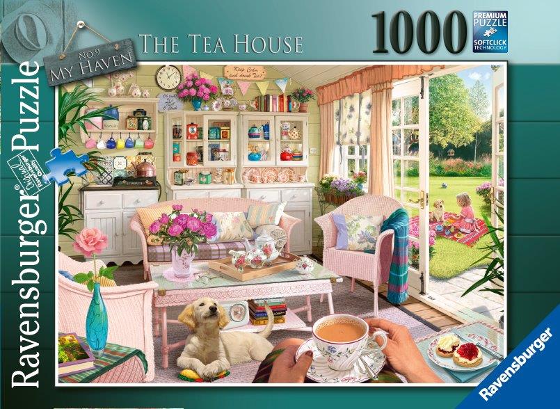 My Haven #9 - The Tea Shed 1000pc (Ravensburger Puzzle)