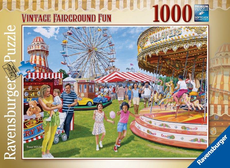 Vintage Fairground Fun 1000pc (Ravensburger Puzzle)
