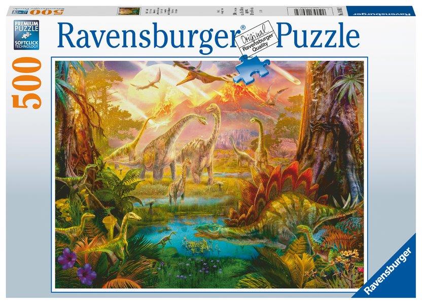 Land of the Dinosaurs 500pc (Ravensburger Puzzle)