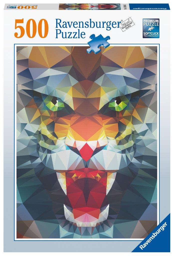 Polygon Lion 500pc (Ravensburger Puzzle)