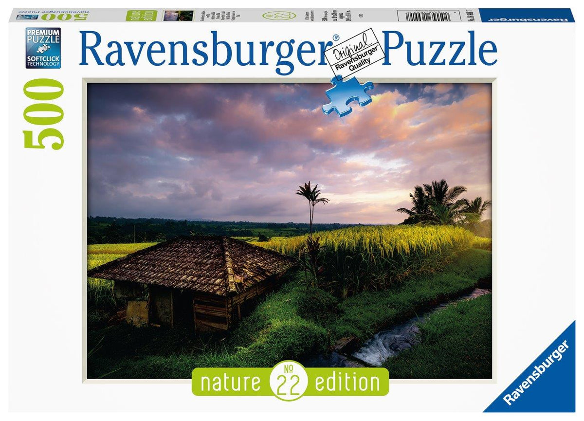 Bali Rice Fields 500pc (Ravensburger Puzzle)