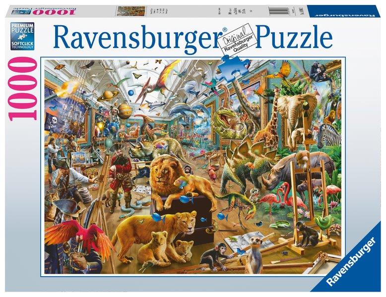 Chaos in the Gallery Puzzle 1000pc (Ravensburger Puzzle)