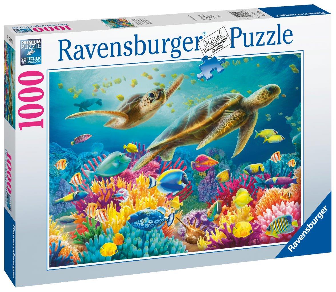 Blue Underwater World 1000pc (Ravensburger Puzzle)