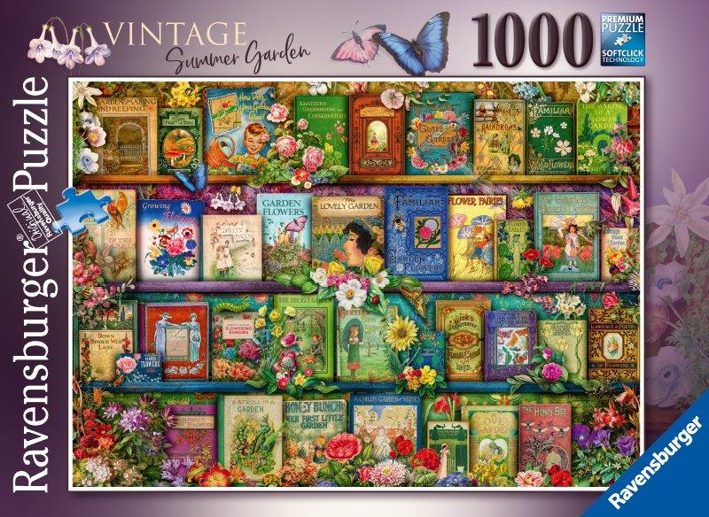 Vintage Summer Garden 1000pc (Ravensburger Puzzle)