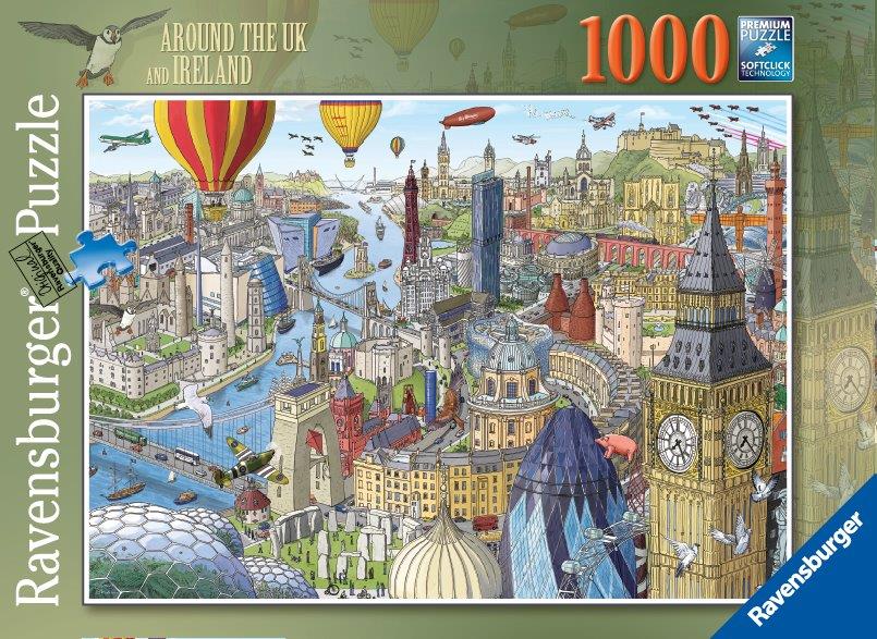Around the British Isles 1000pc (Ravensburger Puzzle)