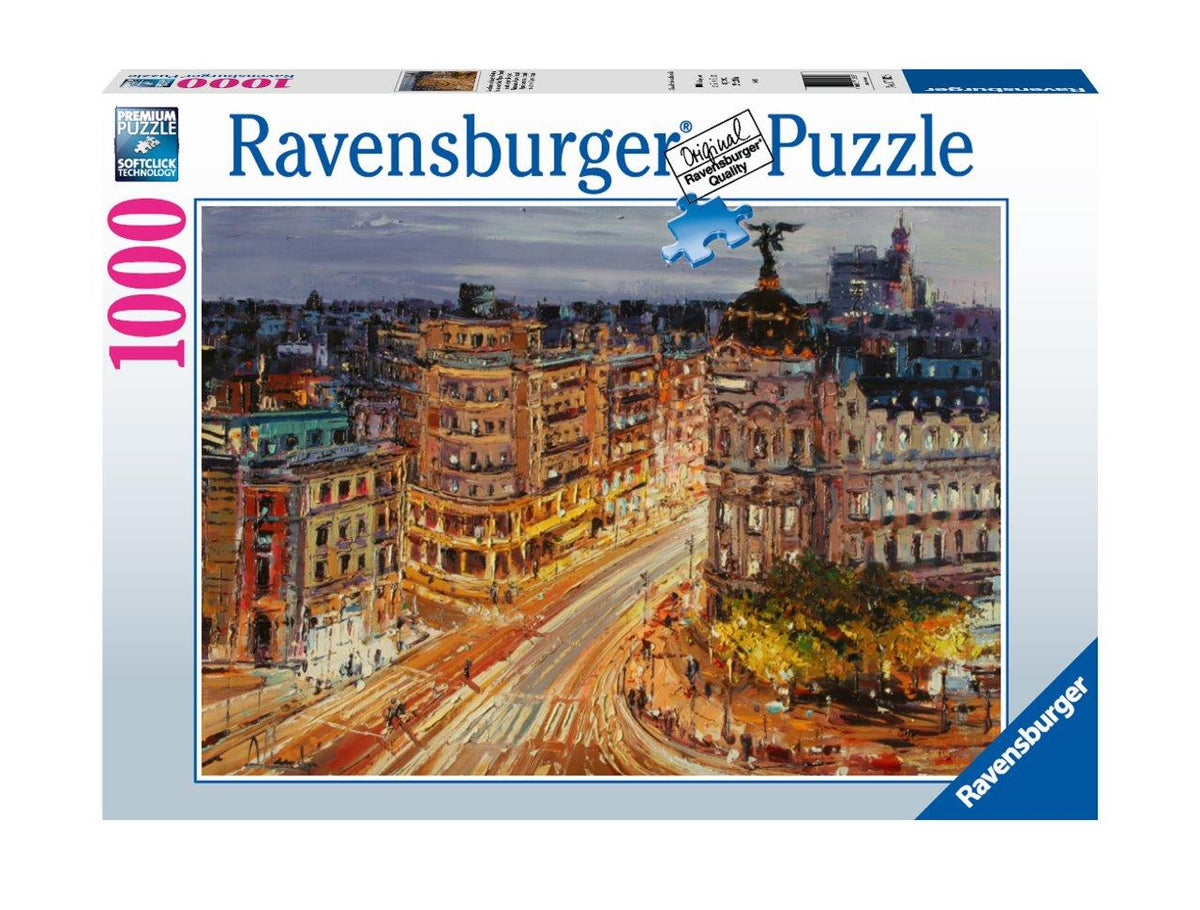 Gran Vía, Madrid 1000pc [Ravensburger Puzzle]