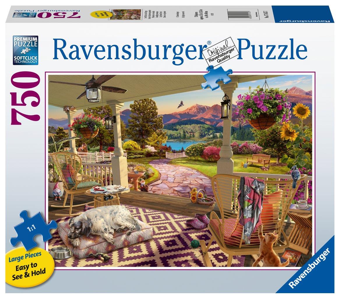 Cozy Front Porch 750pcLF (Ravensburger Puzzle)