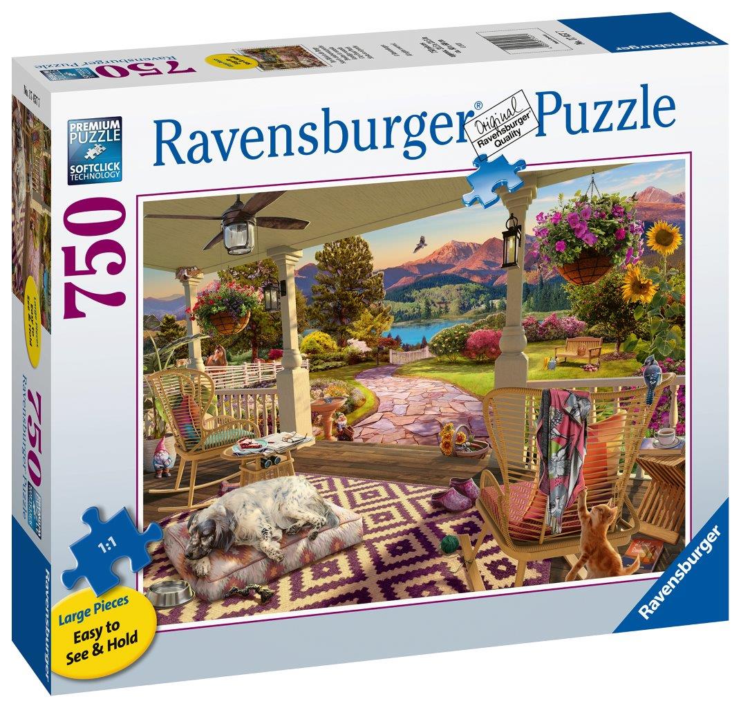 Cozy Front Porch 750pcLF (Ravensburger Puzzle)