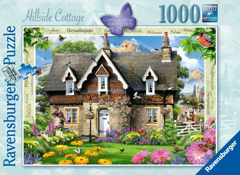 Hillside Cottage 1000pc [Ravensburger Puzzle]