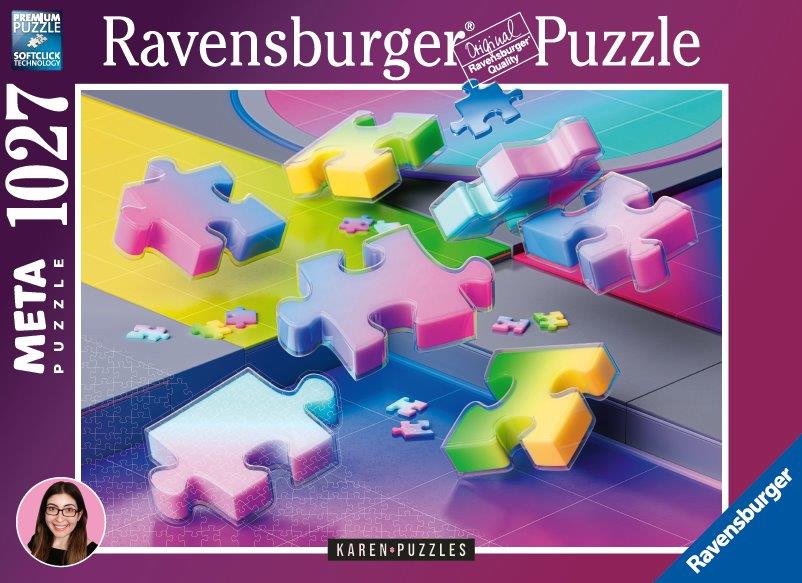 Gradient Cascade 1027pc (Ravensburger Puzzle)
