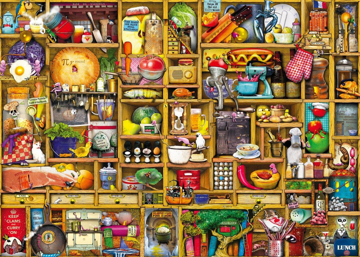 The Kitchen Cupboard Puzzle 1000pc (Ravensburger Puzzle)