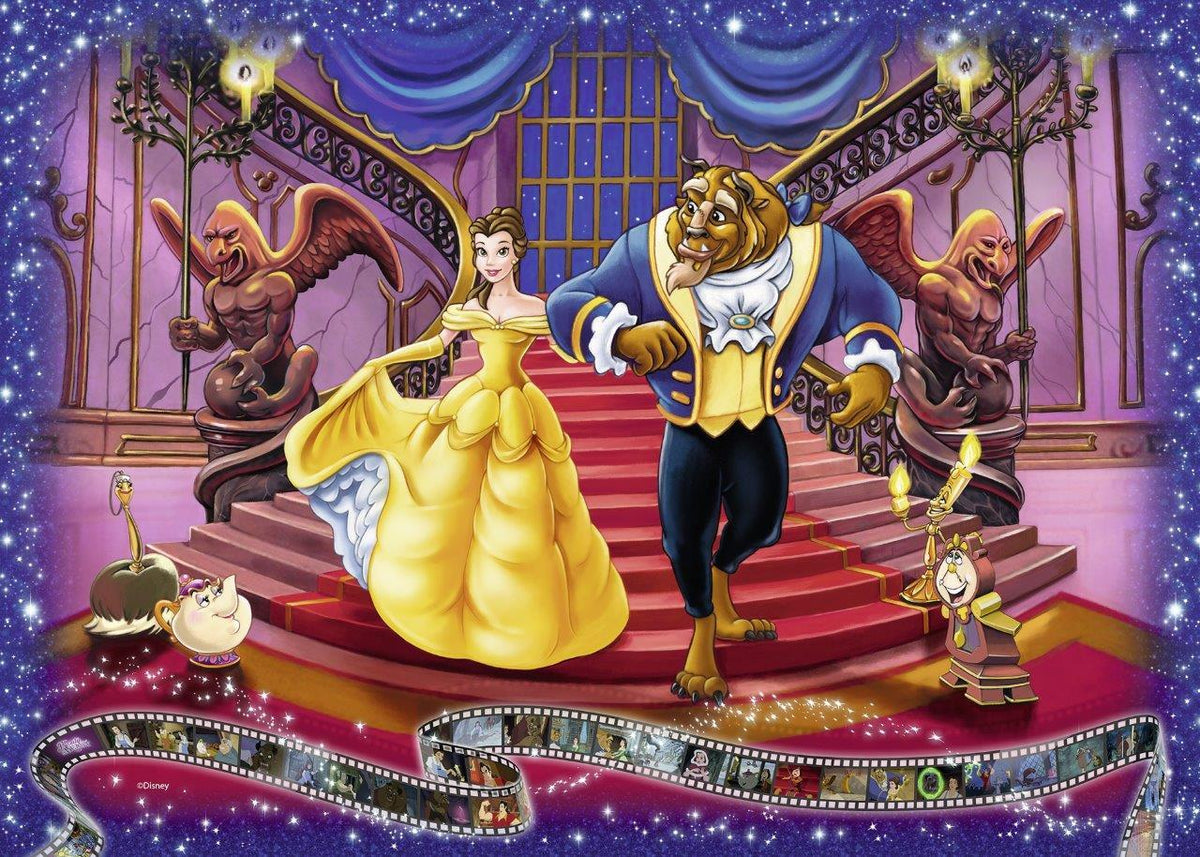 Disney Moments 1991 Beauty and the Beast 1000pc (Ravensburger Puzzle)