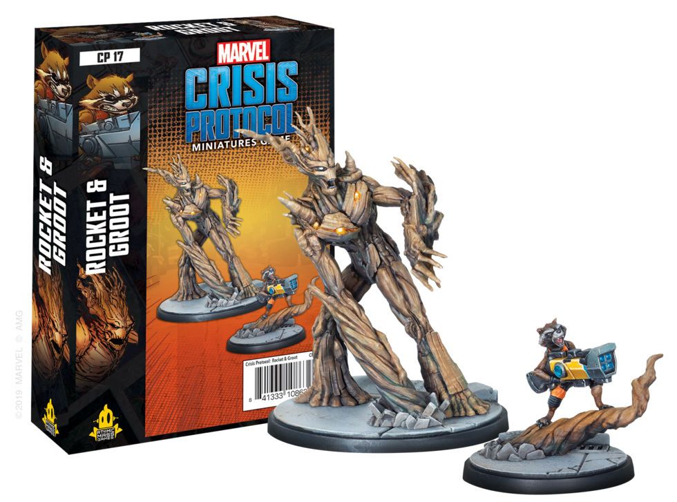 Rocket and Groot Expansion (Marvel Crisis Protocol Miniatures Game)