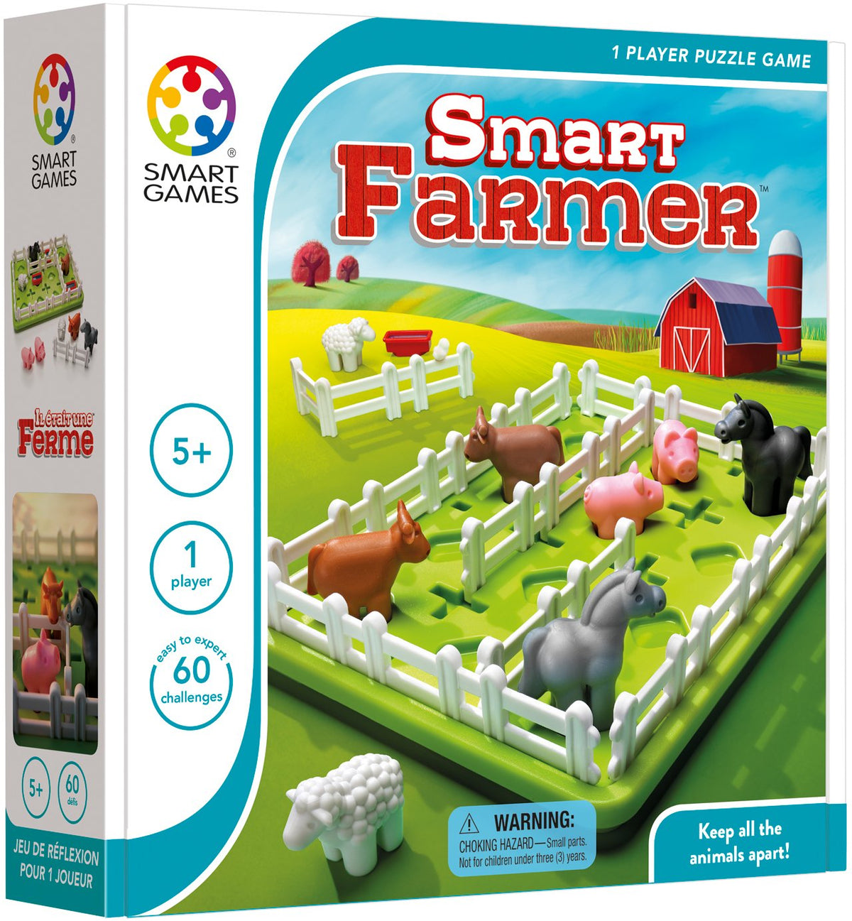 Smart Games - Smart Farmer (1 Player Puzzle Game)