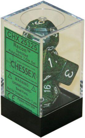 CHX 25325 Speckled Recon Polyhedral 7-Die Set