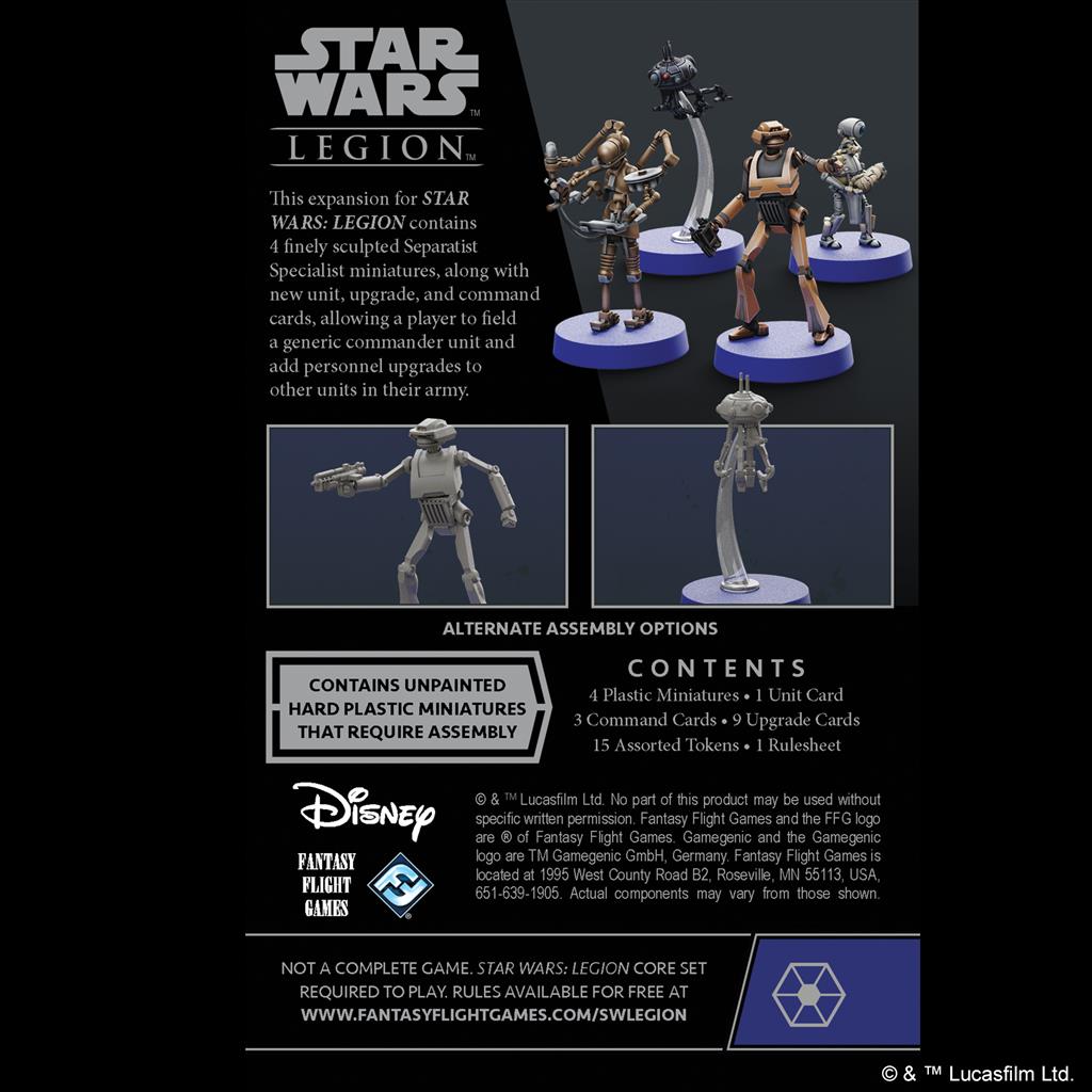 Separatist Specialists Personnel Expansion (Star Wars Legion)