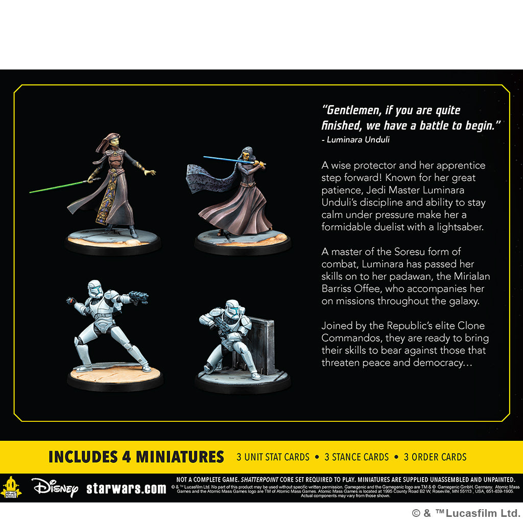 Plans and Preparation: Luminara Unduli Squad Pack (Star Wars: Shatterpoint)