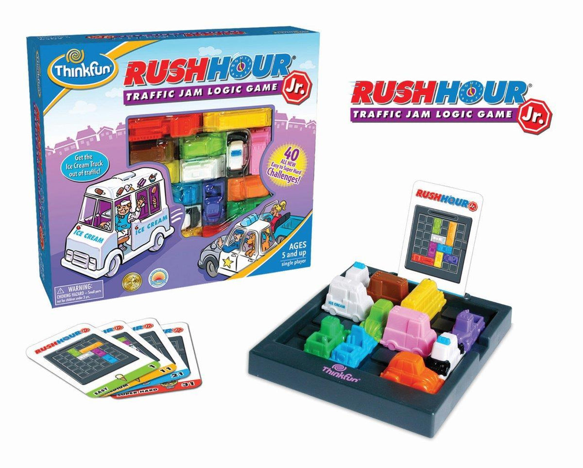 Rush Hour Jr. - Traffic Jam Logic Game (ThinkFun)