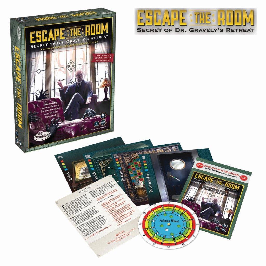 ThinkFun - Escape Room Dr Gravelys Retreat