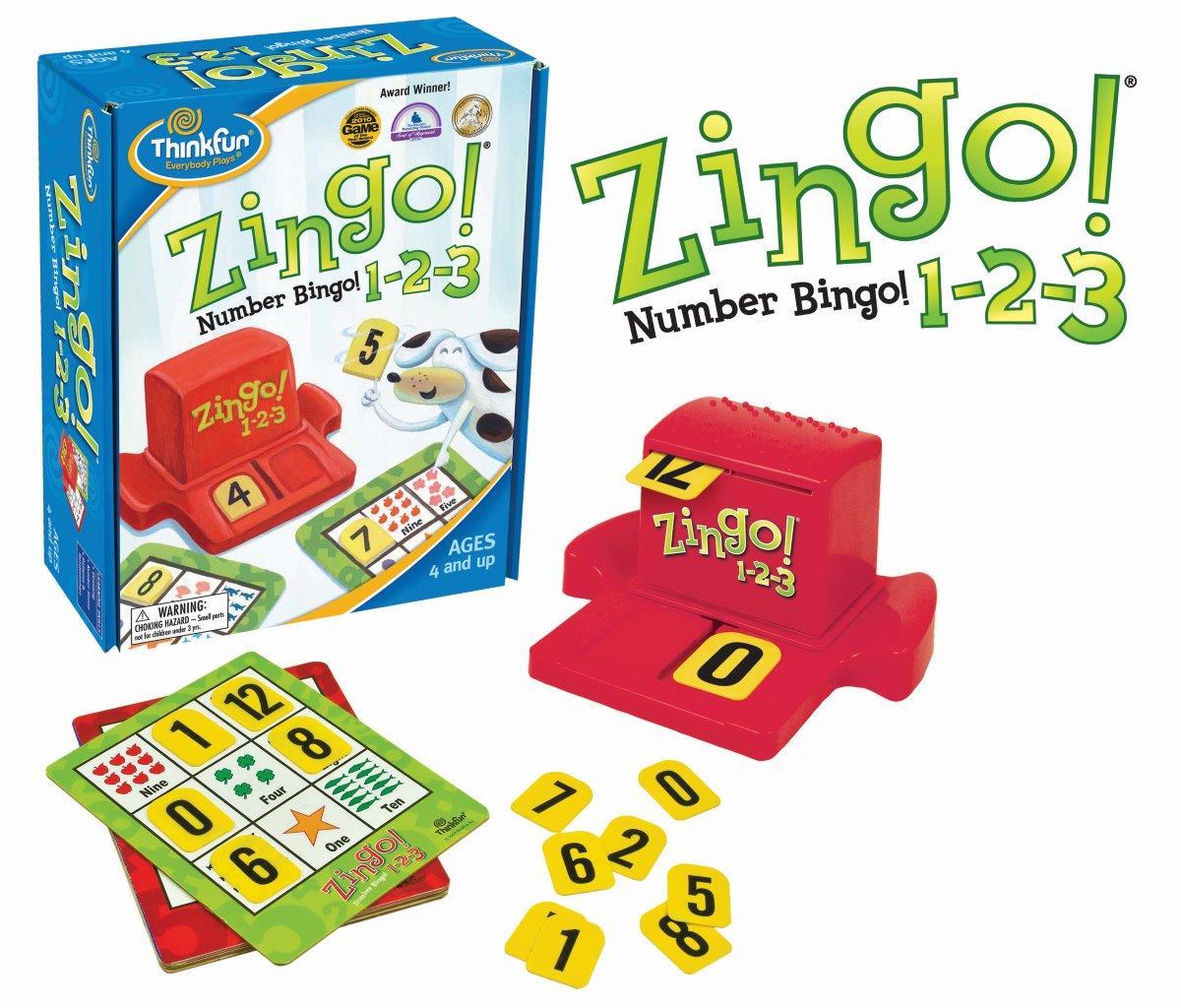 ThinkFun - Zingo! 1-2-3 Game