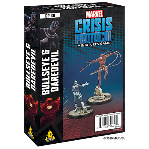 Bullseye and Daredevil (Marvel Crisis Protocol Miniatures Game)