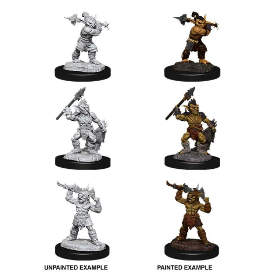 D&amp;D - Goblins &amp; Goblin Boss (Nolzurs Marvelous Unpainted Miniatures)